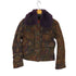 エトロ ETRO イタリア製 襟ファー ジャガードジャケット レディース  40